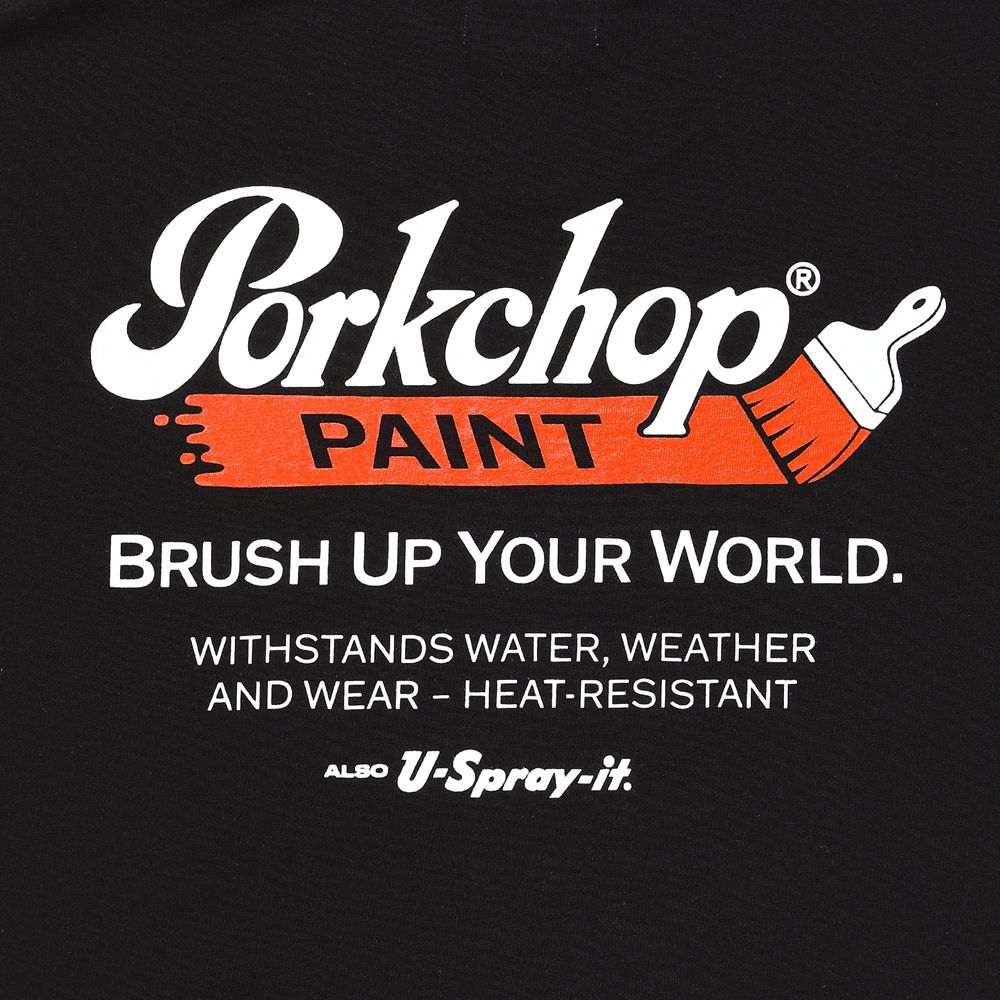 PCP LOGO TEE - BLACK / ショートスリーブTシャツ