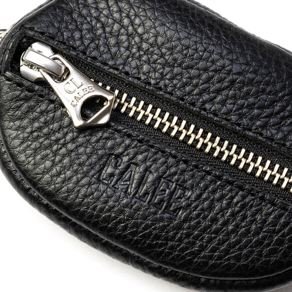 STUDS LEATHER ZIP COIN CASE / スタッズ レザージップコインケース / CL-26AWLE016