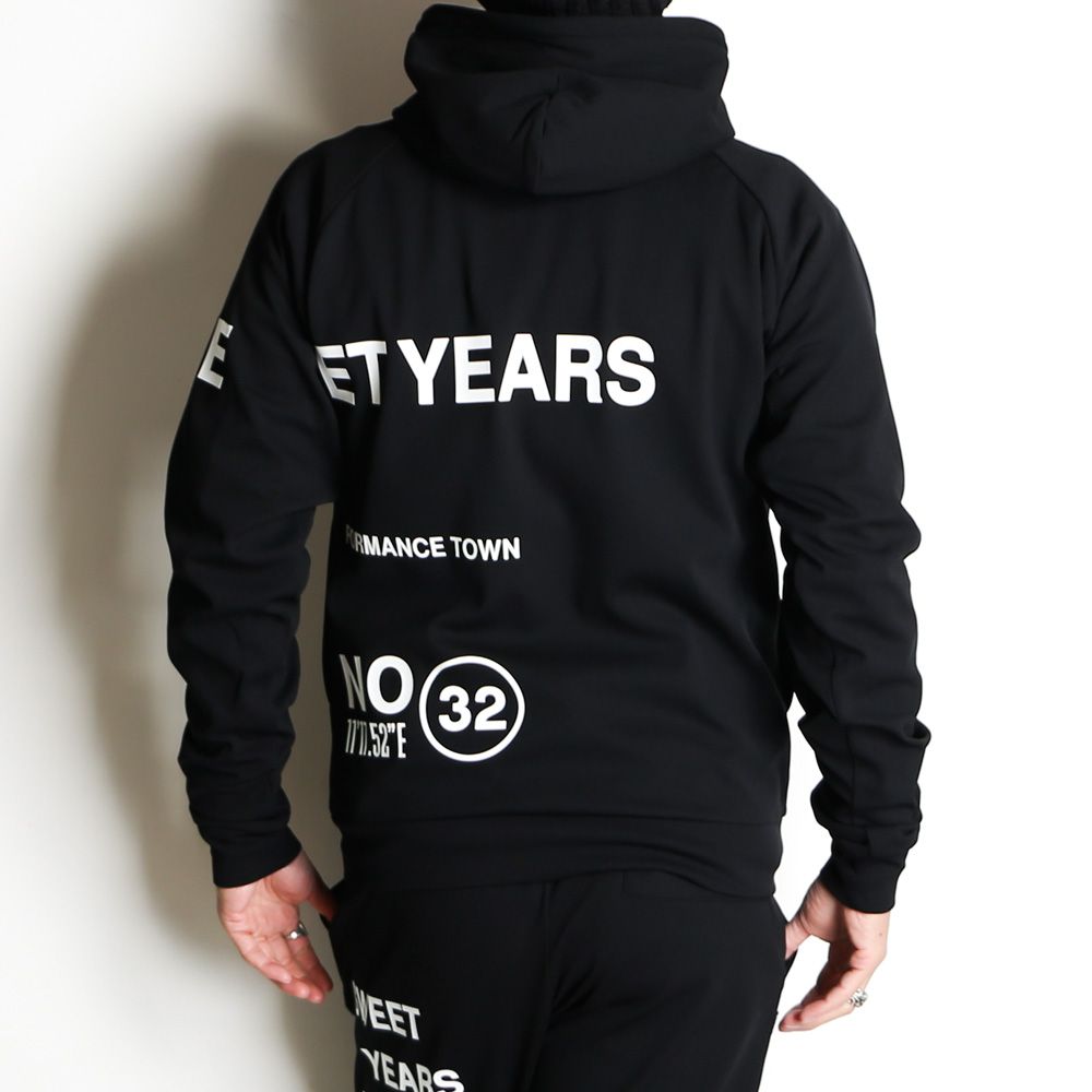 SY32 by SWEET YEARS - STRADDLE PRINT HOODIE / ジップアップ パーカー / 14119 |  chemical conbination