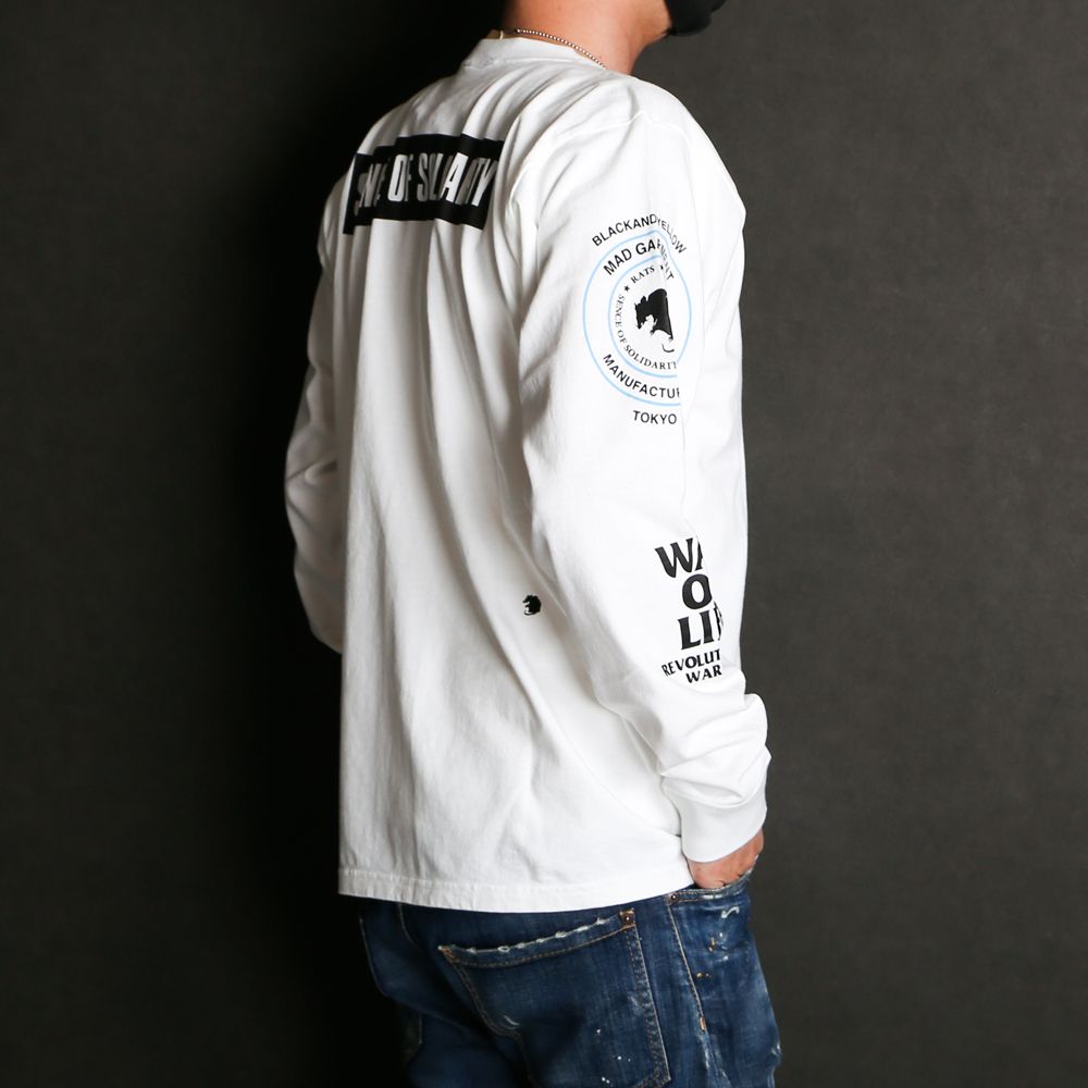LOCAL-13 L/S / プリント ロングスリーブTシャツ / 21'RTC-0301-WB