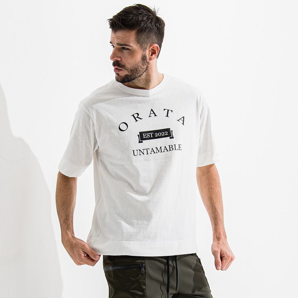 ORATA - vintage college crew T / オーバーサイズ カレッジTシャツ