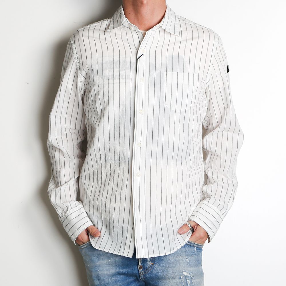 C/LI STRIPE SHIRTS / ストライプシャツ / TSH-S2105