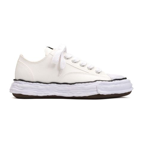 "PETERSON23" original sole canvas lowcut sneaker - WHITE / A11FW702