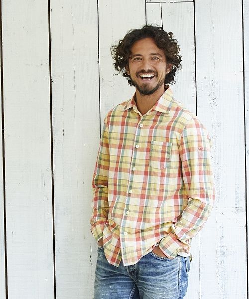 COLLOR OFF C/LI CHECK SHIRTS / チェックシャツ / TSH-S2104