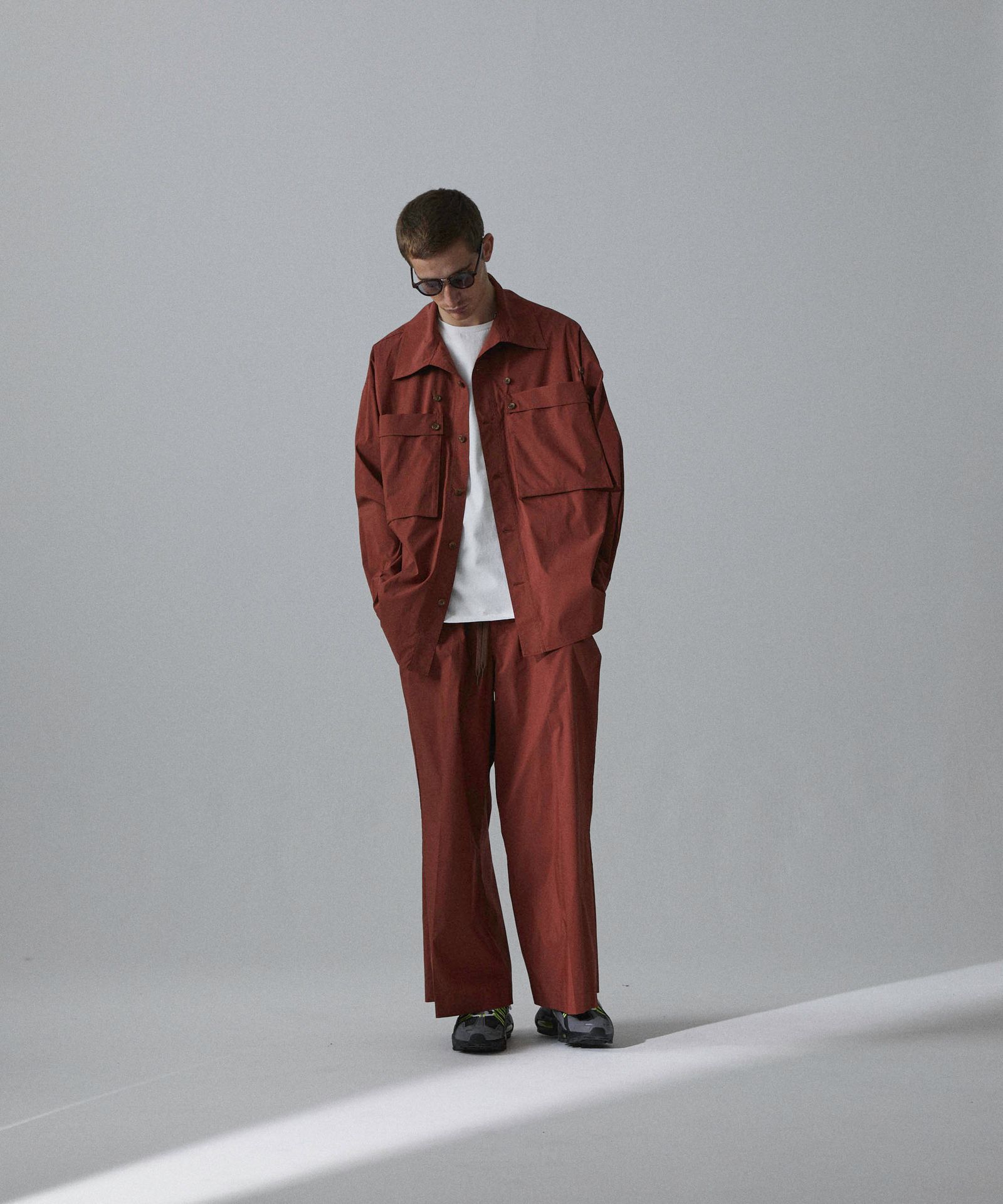 TC WEATHER BIG SH / ビックシルエットシャツ / 377104