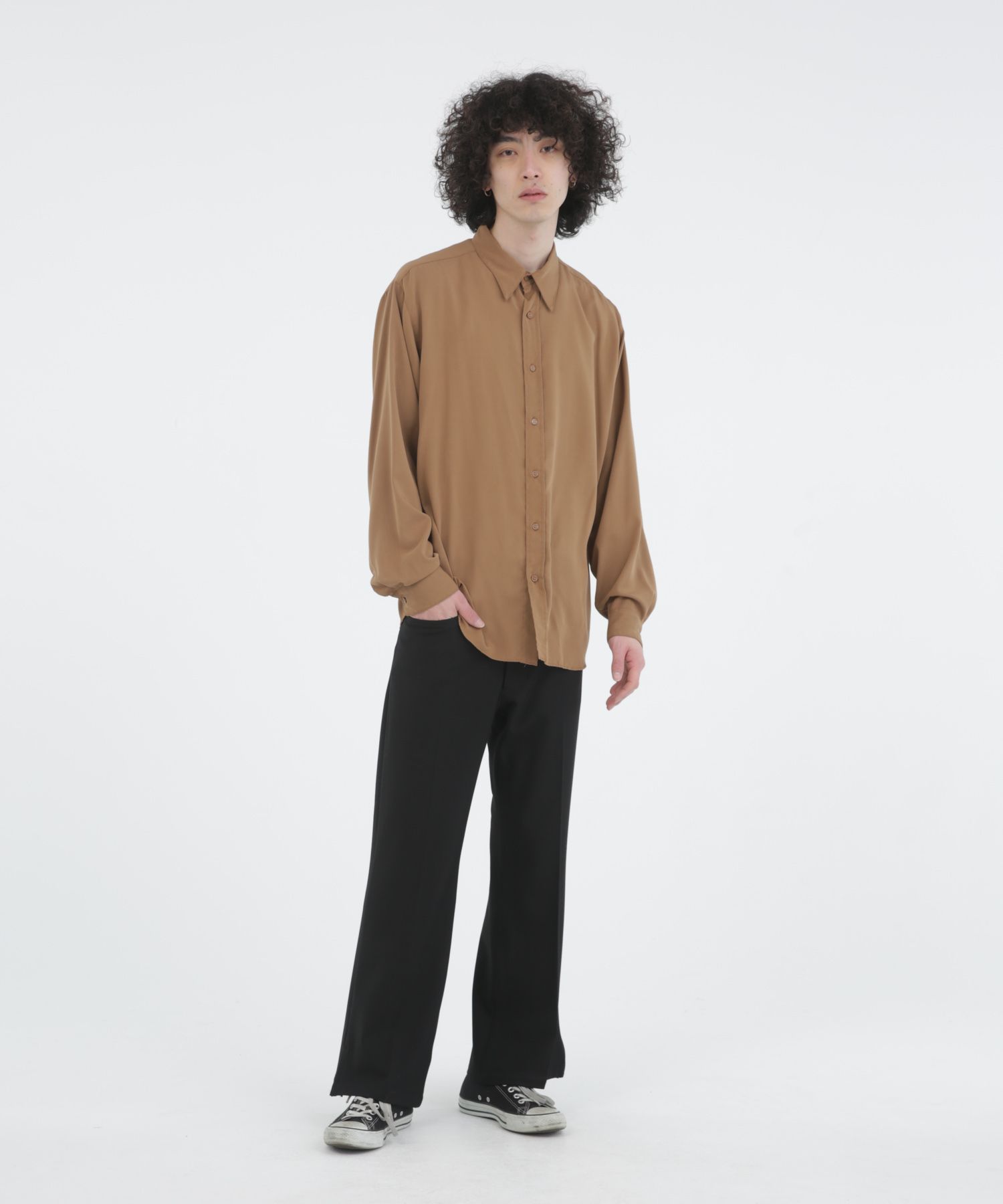 T/RAYON TWILL SH / レギュラー シャツ / 378207
