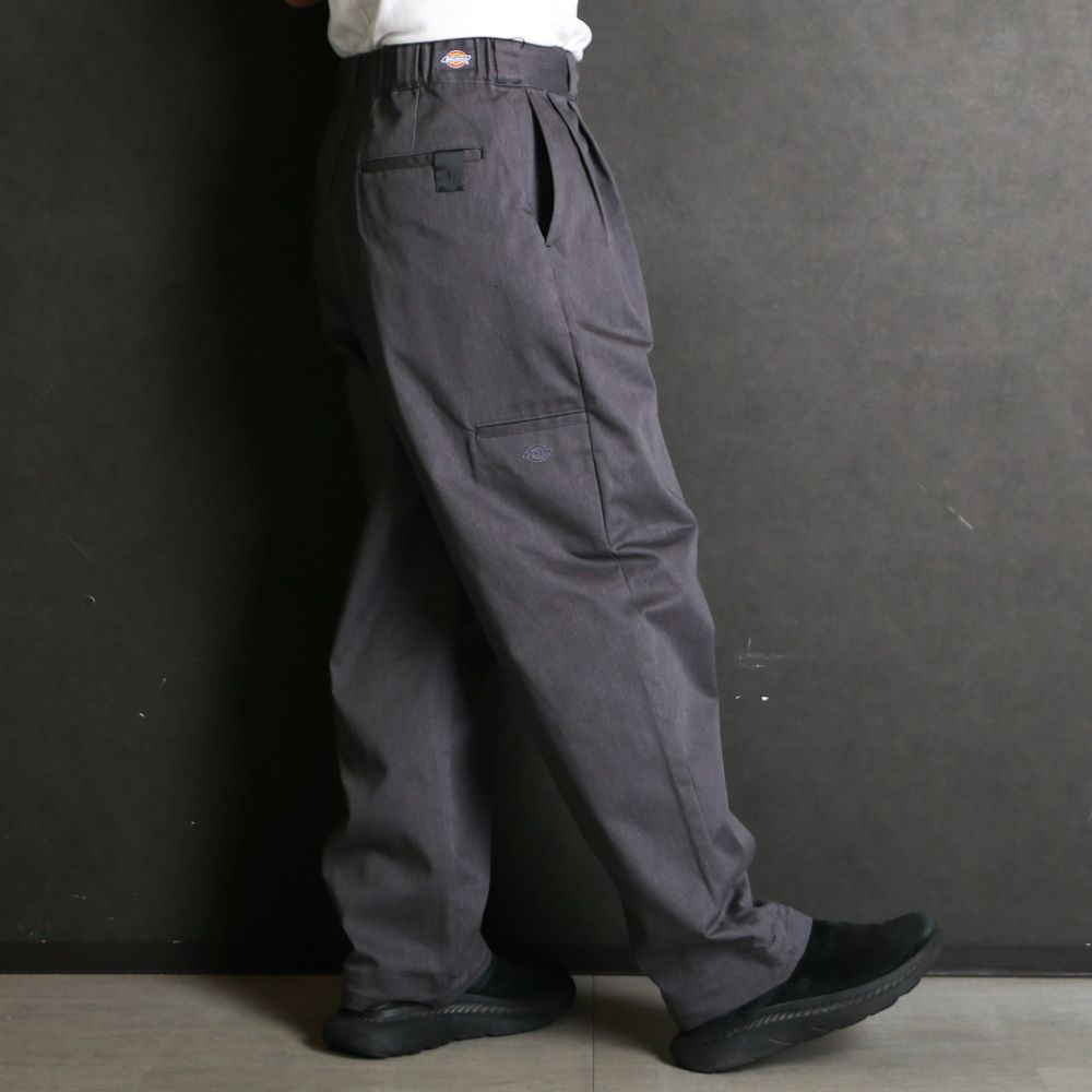 × DICKIES / 2TUCKS TROUSERS - T.GRAY / 2261-CP40-029