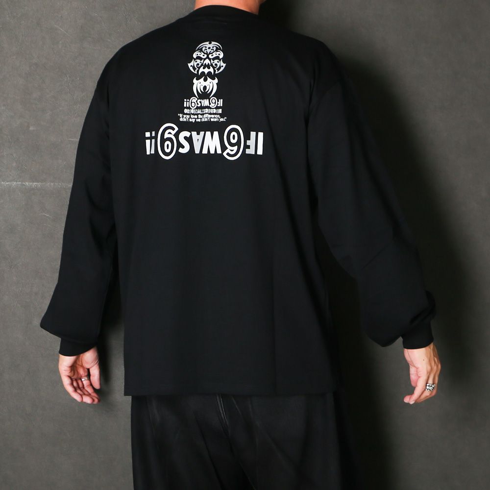 " HIDEANDSEEK × Toru Nishiura " / The H&S L/S Tee - BLK / Tシャツ / H30th-091426