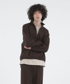 DOUBLE FACE JERSEY HALF ZIP / ハーフジップ プルオーバー / 178204