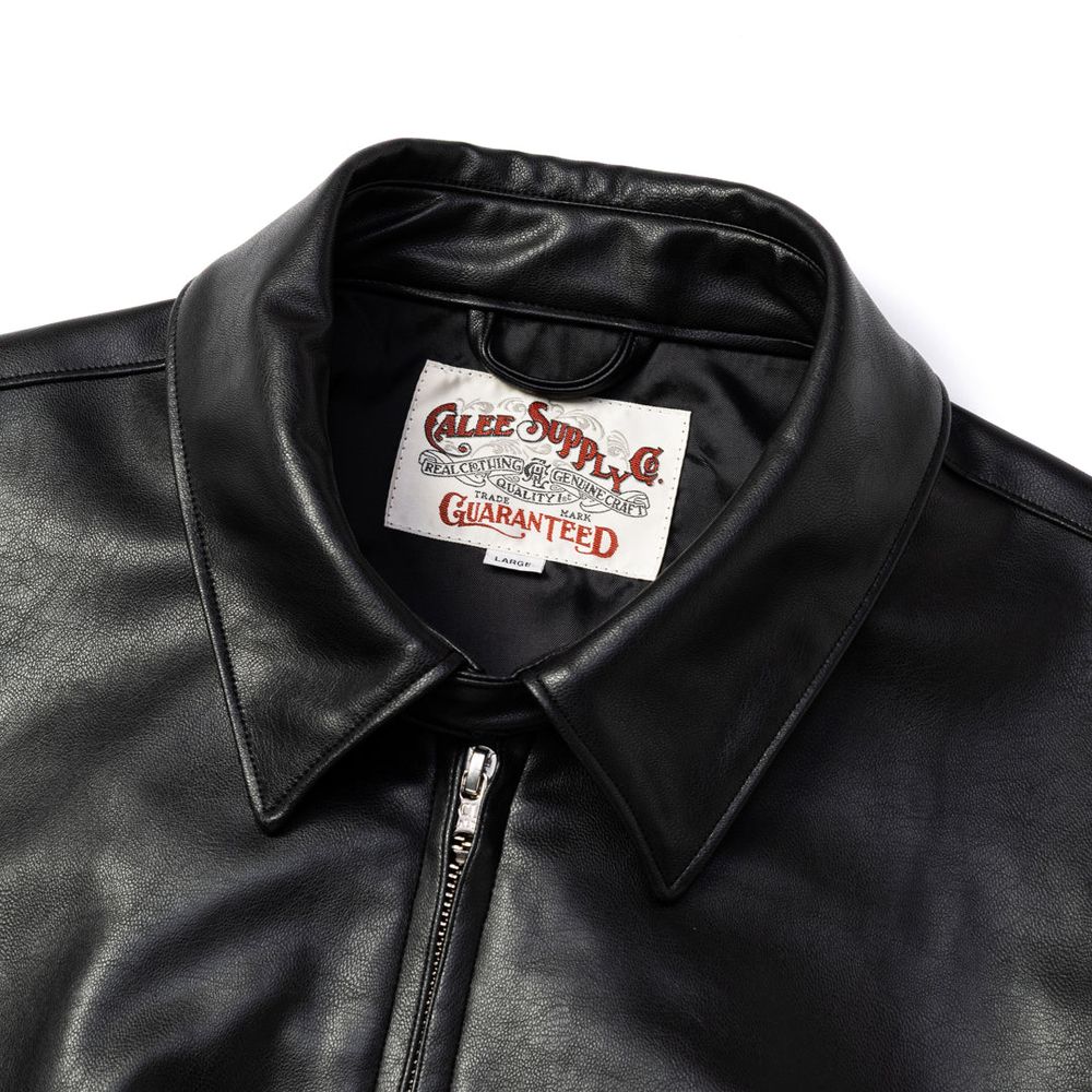 FAUX LEATHER HARRINGTON JACKET / フェイクレザーハリントンジャケット / CL-26AWJKT005