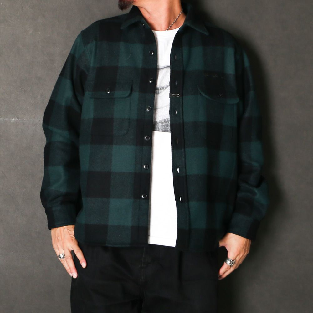 CPO Shirt - Green / CPOシャツジャケット / GD0469