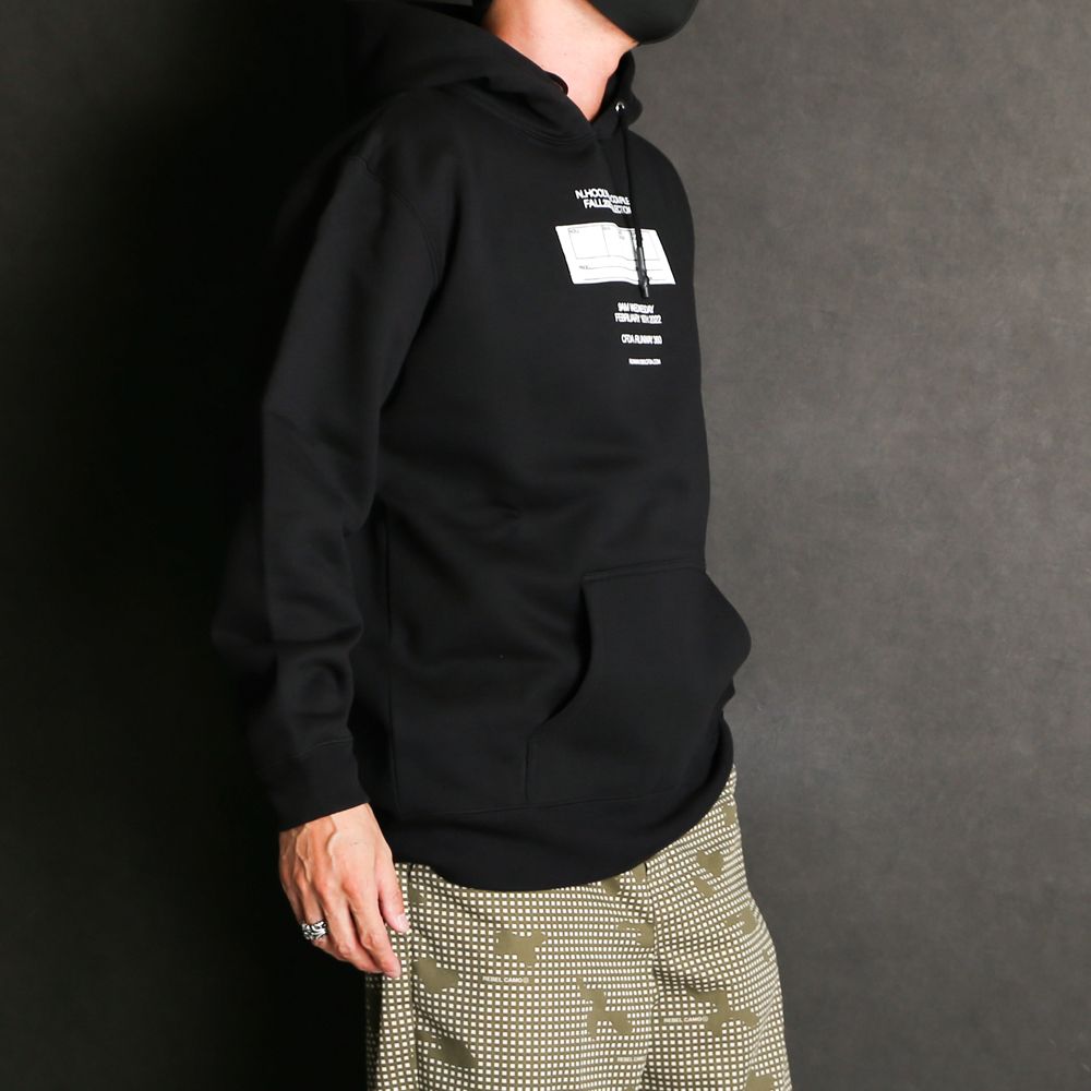 N.HOOLYWOOD - 【ラスト1点-サイズ38】 HOODED SWEATSHIRT / 2222-CS80