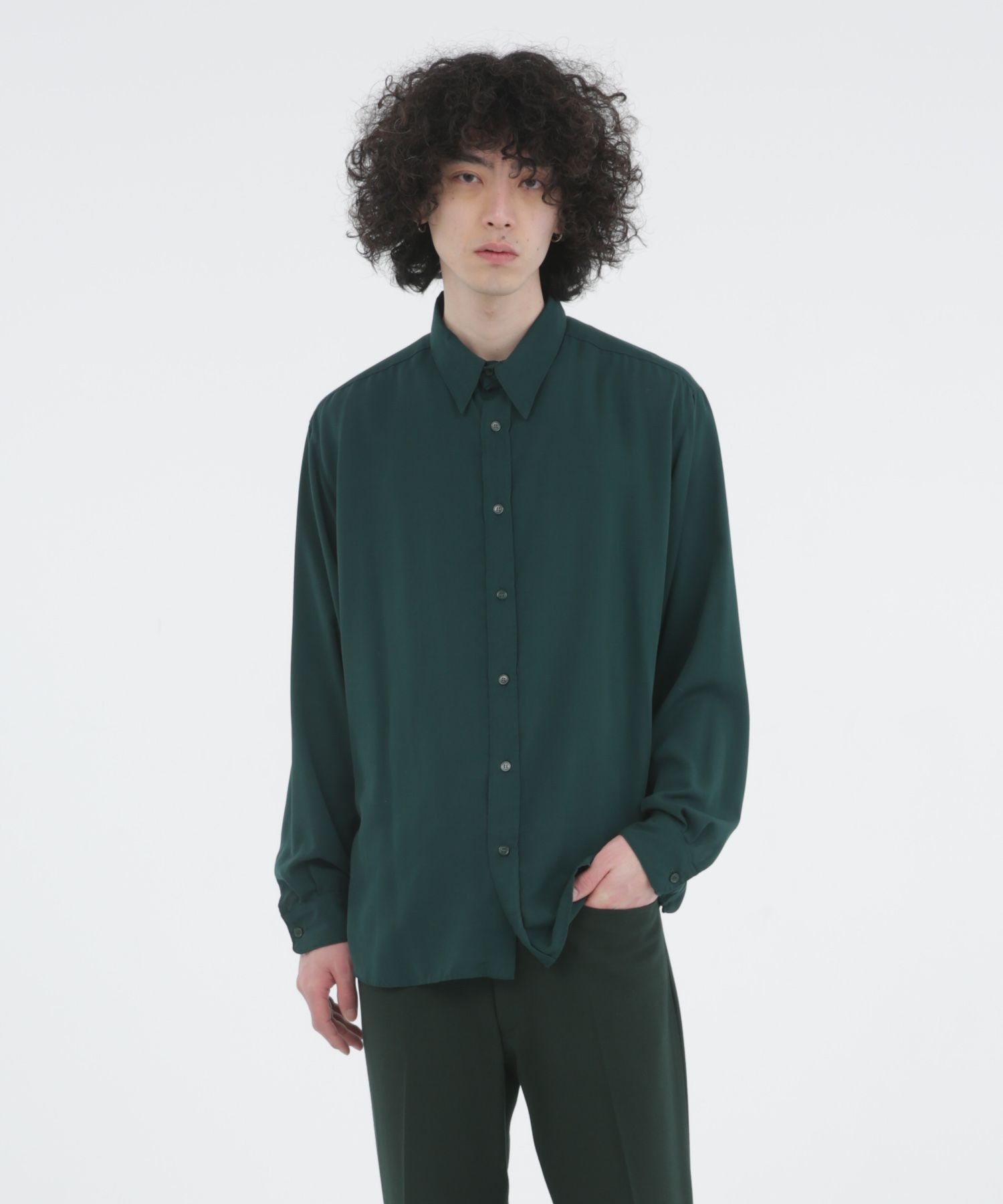 T/RAYON TWILL SH / レギュラー シャツ / 378207