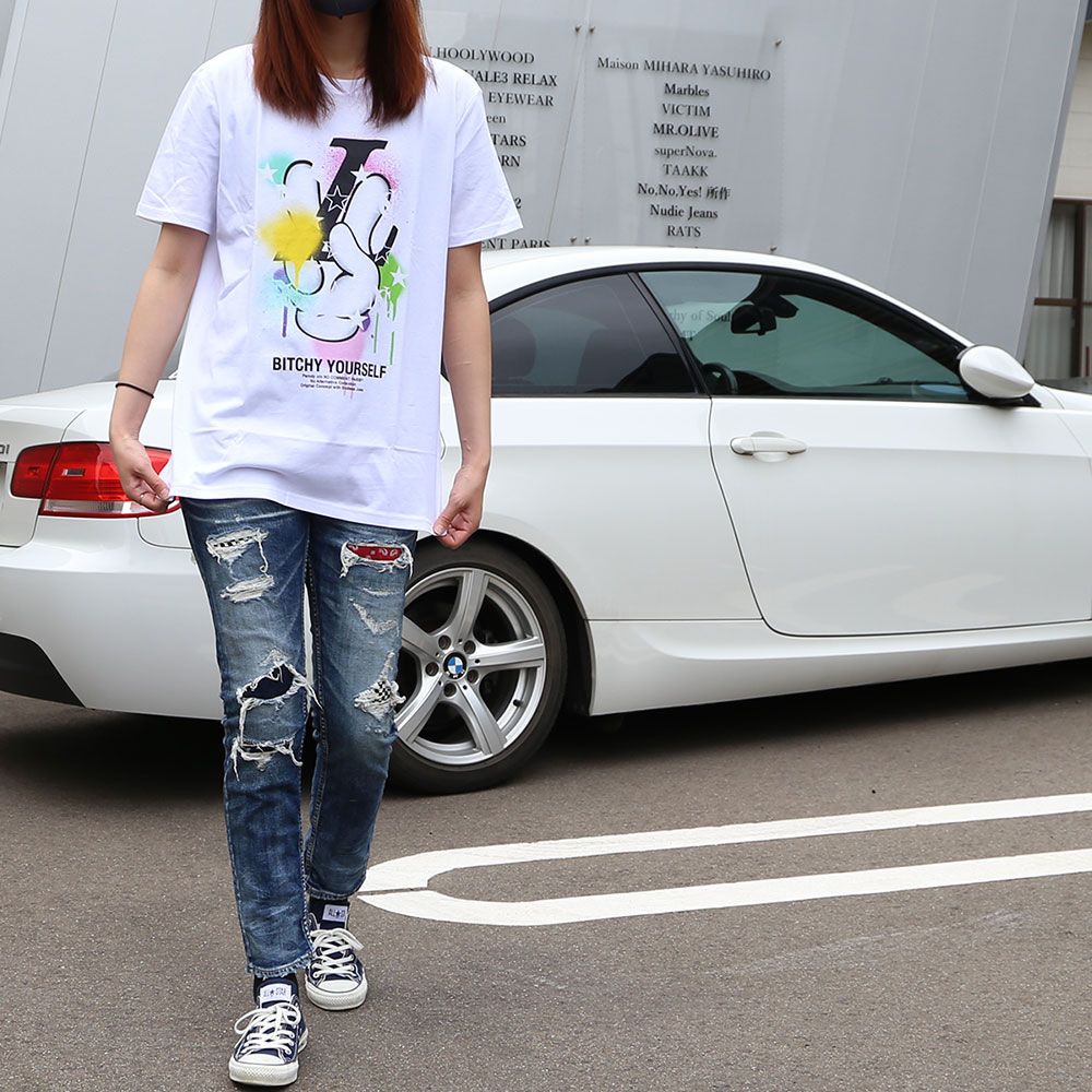NO COMMENT PARIS×TMT(女性モデル173cm)
