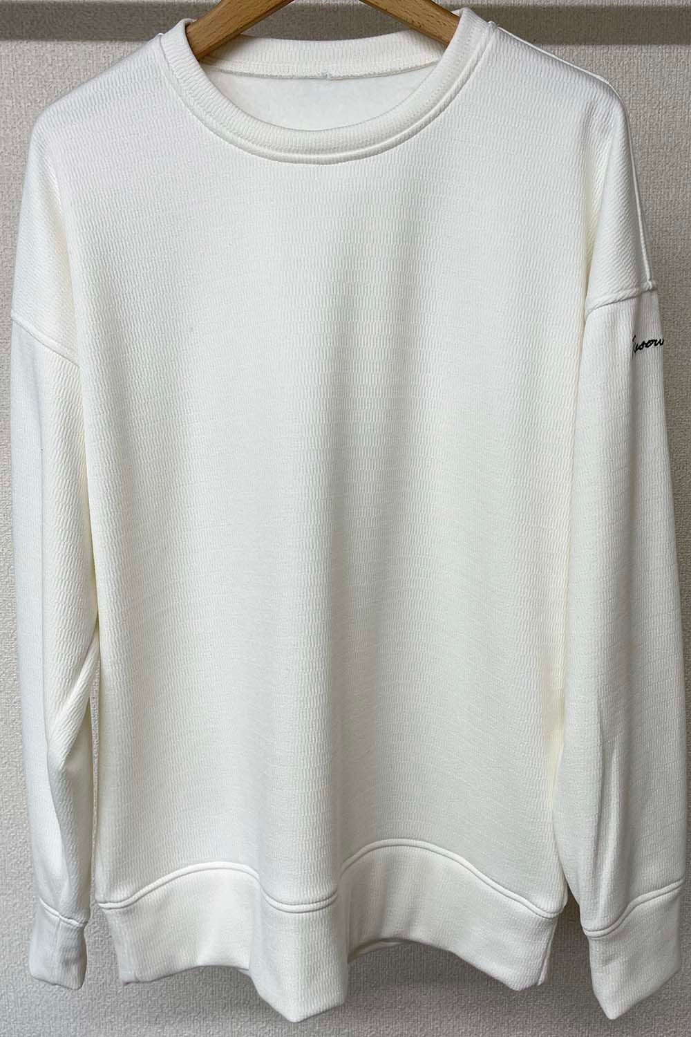 thermal loose trainer / ハニカムサーマル ルーズトレーナー / RC22-C-005
