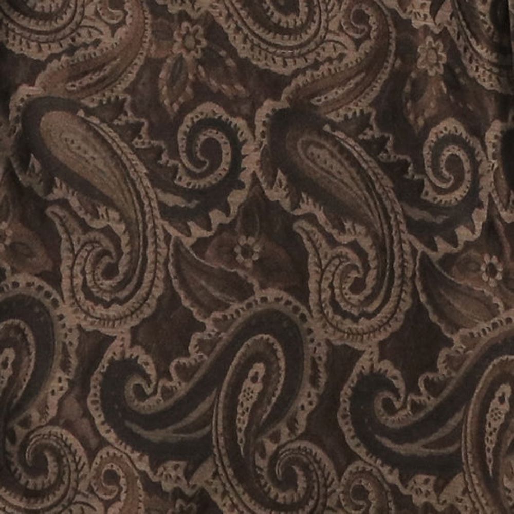 SUBU × superNova. - Paisley Jacquard - Brown / サンダル - ベルベットジャガード / SNSB-006B