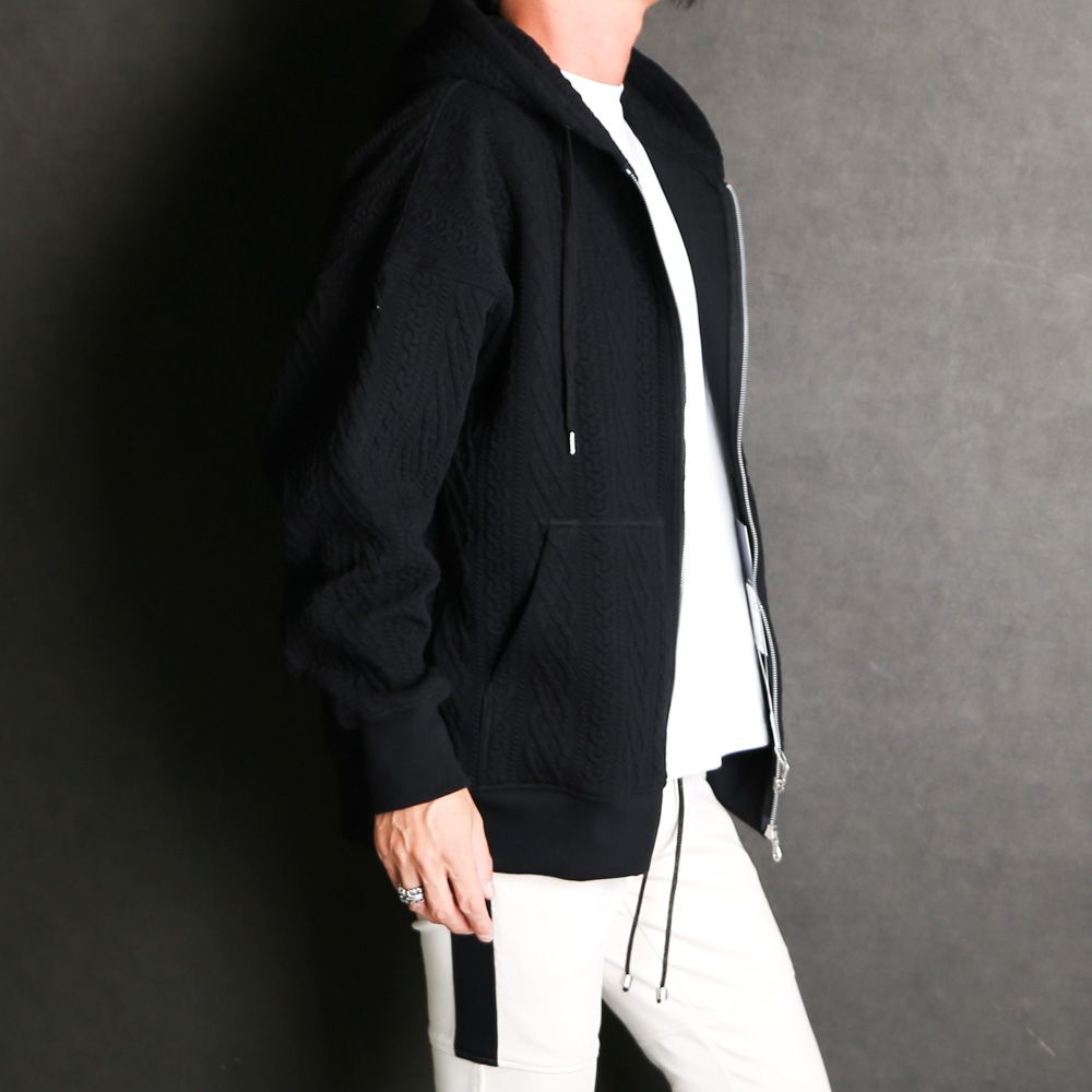 ROPE zip loose hoodie / ジップアップパーカー / RC29-C-004
