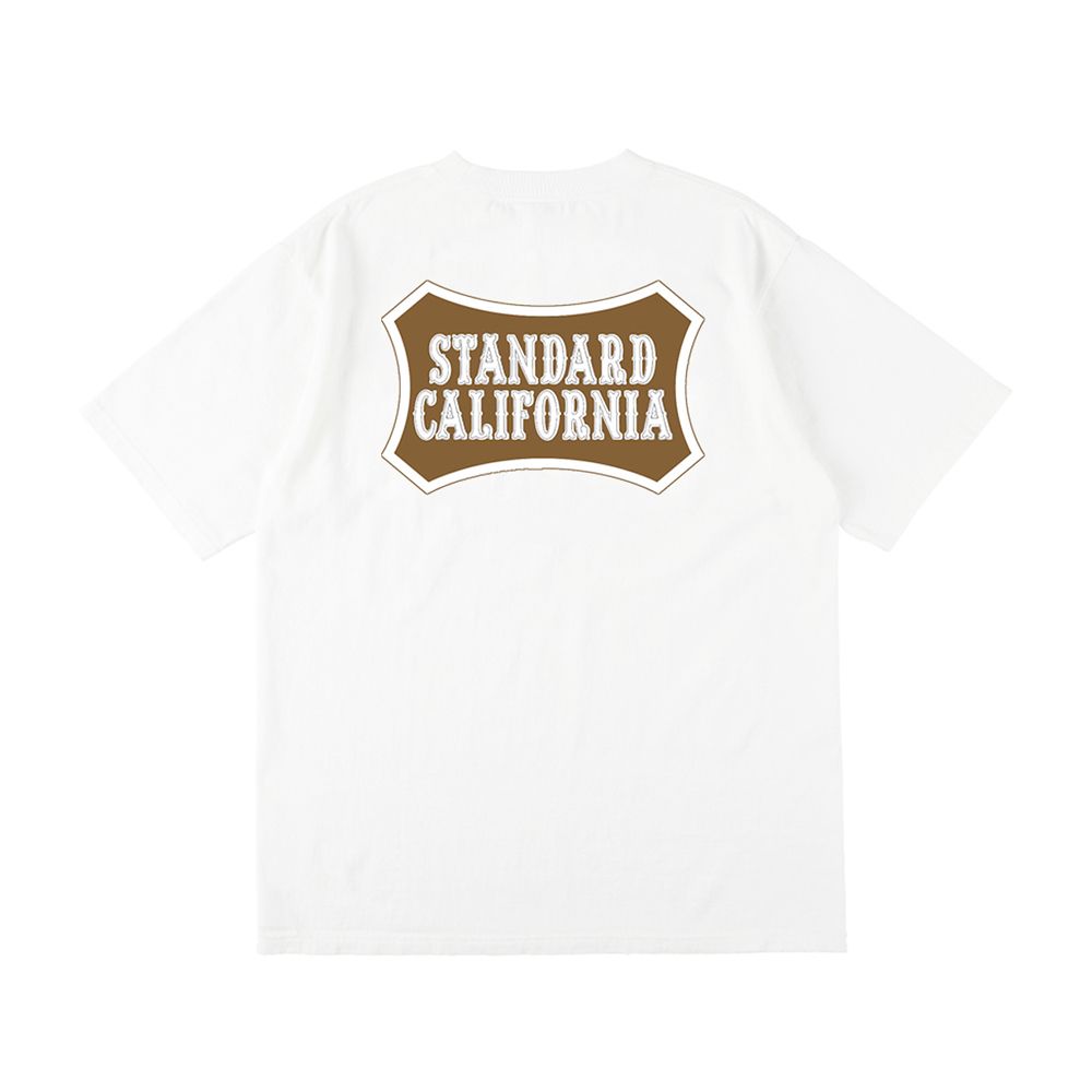 SD Heavyweight Basic Shield Logo T - White / Tシャツ / TSOAG100