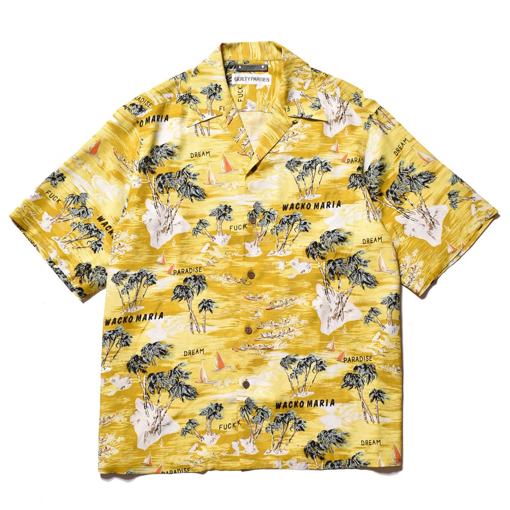 WACKOMARIA×MINEDENIM Hawaiian Shirt S