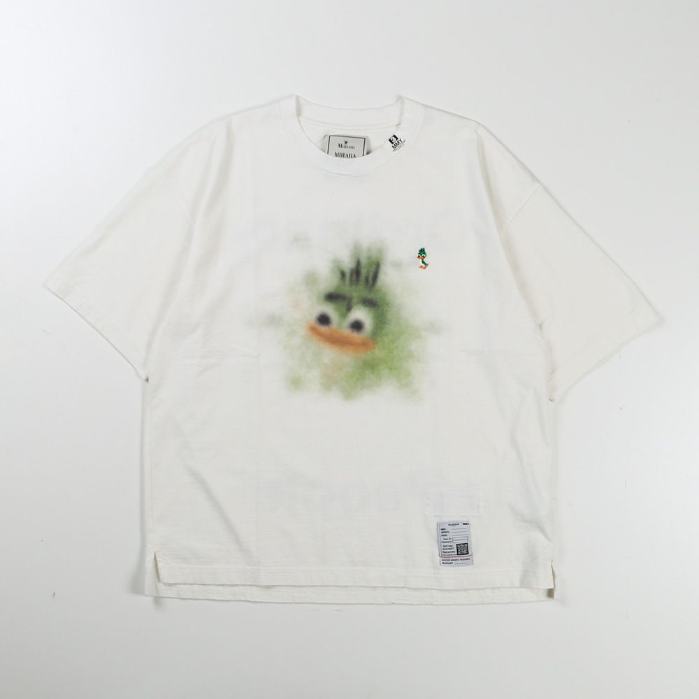 Leon Printed Tee - WHITE / レオン プリンテッド Tシャツ / J16TS861