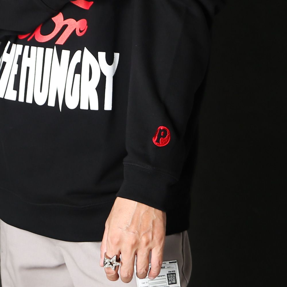 HUNGRY SWEAT - BLACK / スウェット
