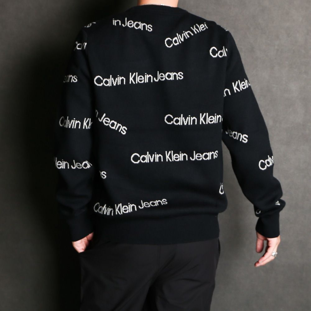 Calvin Klein Jeans - A - INSTIT AOP SWEATER / プルオーバーセーター ...