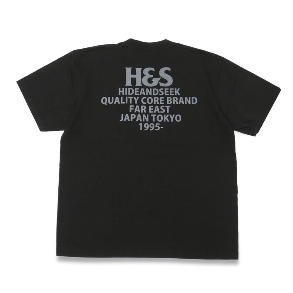 HideandSeek - Logo S/S Tee-1 (24ss) BigSilhouette - BLK / Tシャツ / HT-060324  | chemical conbination