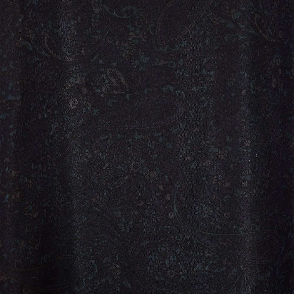WIDE LEG EASY SILK PANTS - PAISLEY / 8匁シルク羽二重 - ワイドレッグ イージーシルクパンツ / M26A21PT01C