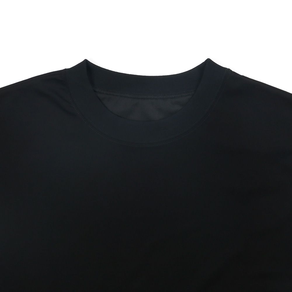 【ラスト1点-サイズ3】 REV MESH OVER TEE - BLACK / オーバーサイズ メッシュTシャツ / RC40-T-004