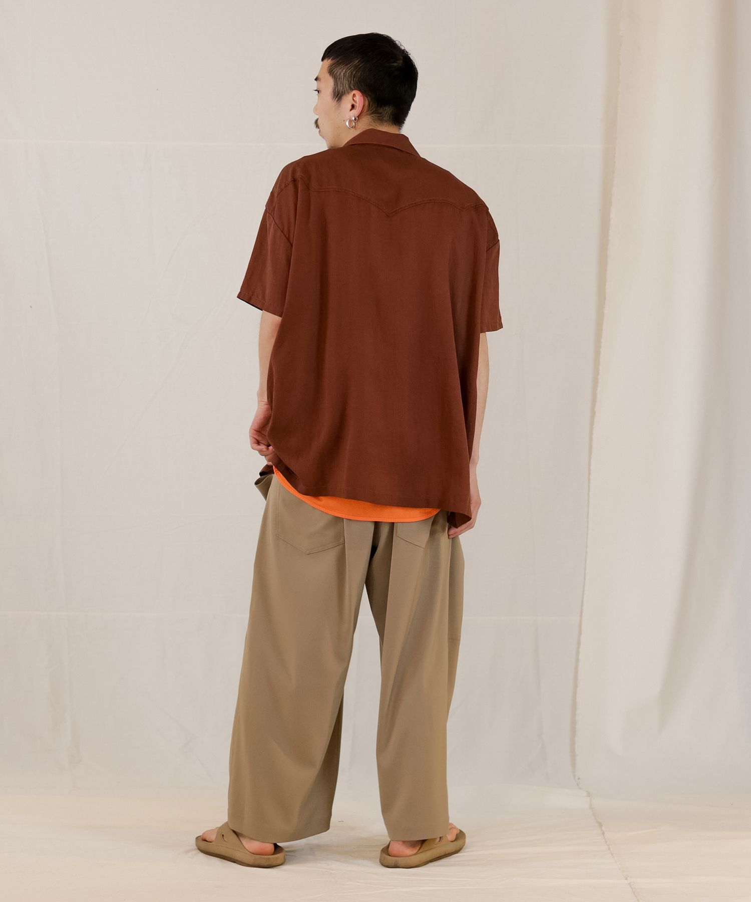 NOIE DESIGN SEAM WIDE PT / ワイドパンツ / 479118