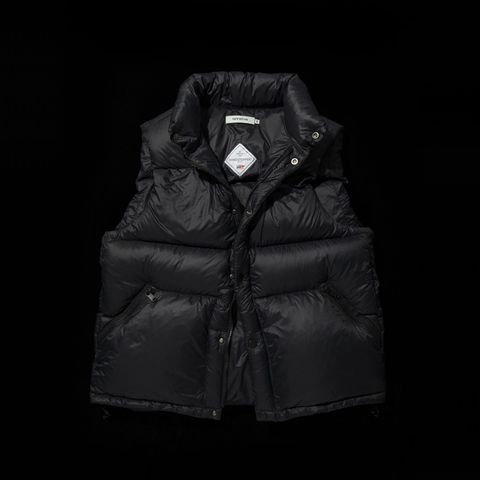 MINEDENIM × nonnative / EXPLORER DOWN VEST NYLON MINI RIPSTOP WITH WINDSTOPPER®︎ / NN-V4752