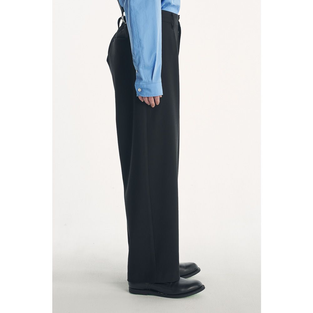 WARM SLACKS - BLACK / スラックス / VTM-26-P-118