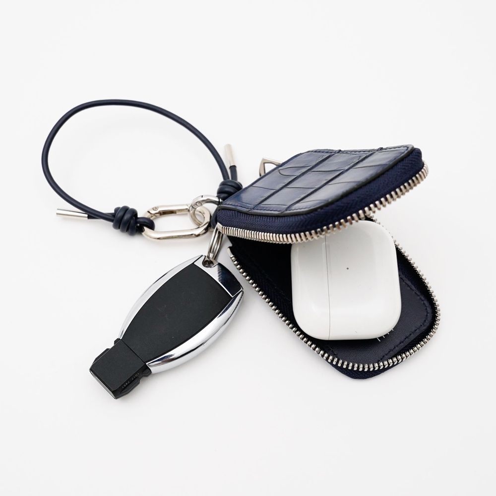 CRISTY SMART KEY CASE / AI CROCO / INDIGO / ITTI-WLT-030-CRC-AI