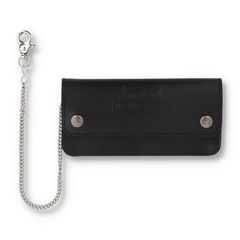 T-1 Wallet #Shield Biker Wallet W/Chain - Black / T-1 ウォレット / OTZWV500