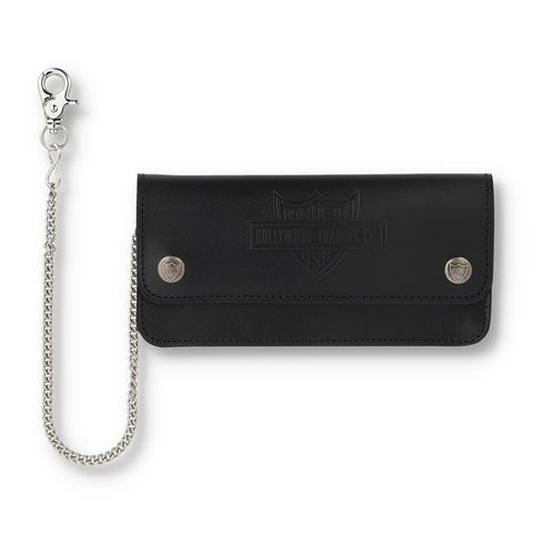 T-1 Wallet #Shield Biker Wallet W/Chain - Black / T-1 ウォレット / OTZWV500