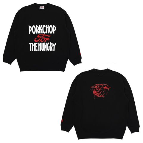 HUNGRY SWEAT - BLACK / スウェット