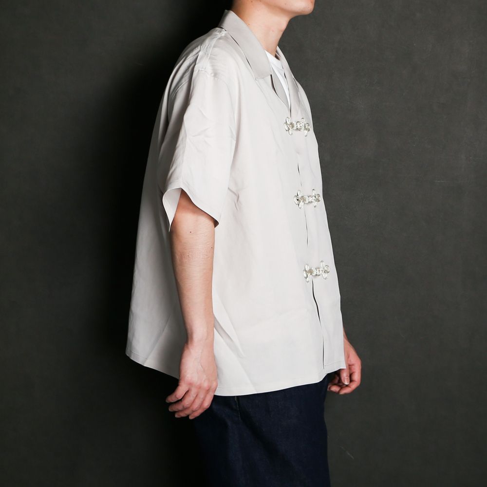 superNova. - Short sleeve flog button shirt / オープンカラーシャツ