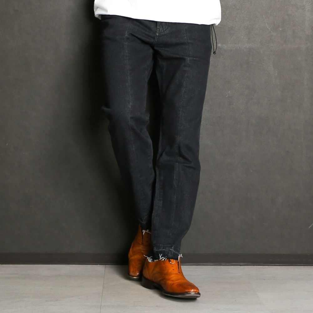 WASHED DENIM PANTS / センタースリット デニムパンツ / VTM-21-P-032