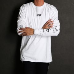 LOOSE SILHOUETTE MULTI LOGO L/S TEE / ロングスリーブTシャツ / 13537J