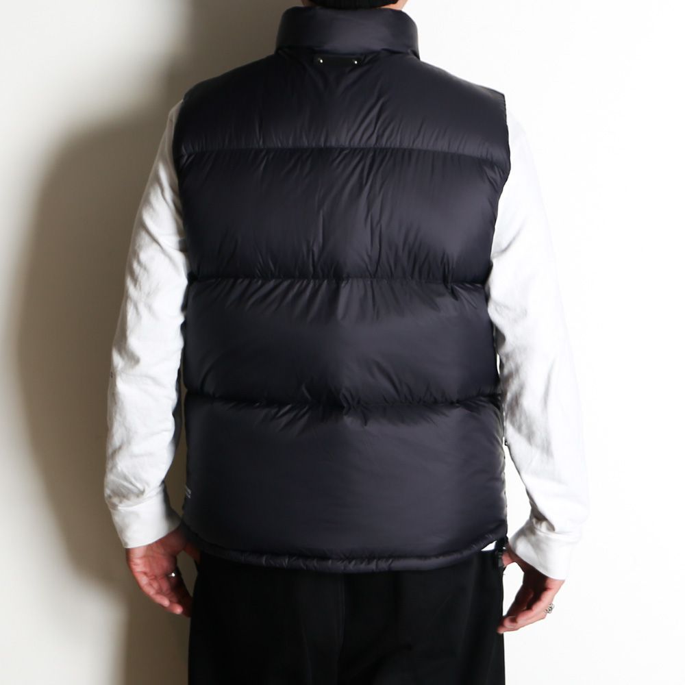 MINEDENIM × nonnative / EXPLORER DOWN VEST NYLON MINI RIPSTOP WITH WINDSTOPPER®︎ / NN-V4752