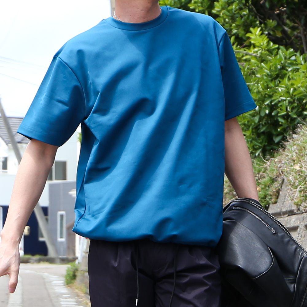 JERSEY DC POKCKET T / ジャージ ドローコード サイドポケット Tシャツ / 1102110004