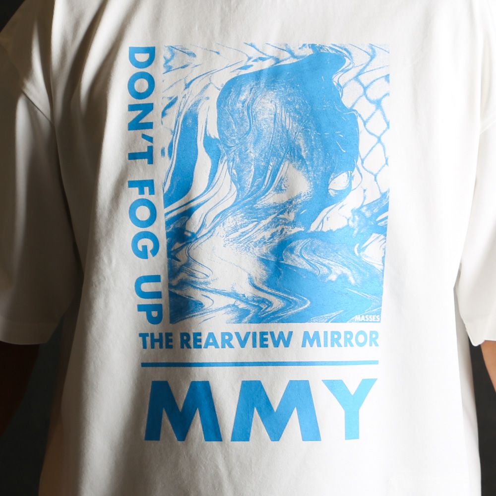 【ラスト1点-サイズ48】 MASSES × Maison MIHARA YASUHIRO / DON'T FOG UP PRINT T-SHIRTS MMY - WHITE / Tシャツ / C15TS044