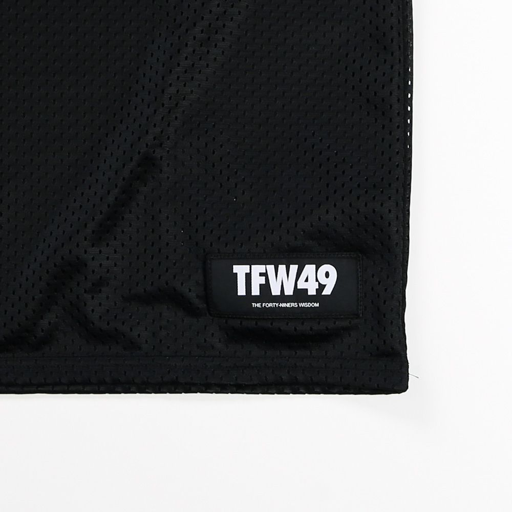 TFW49 - RELAX MESH MOCKNECK T / モックネック メッシュTシャツ