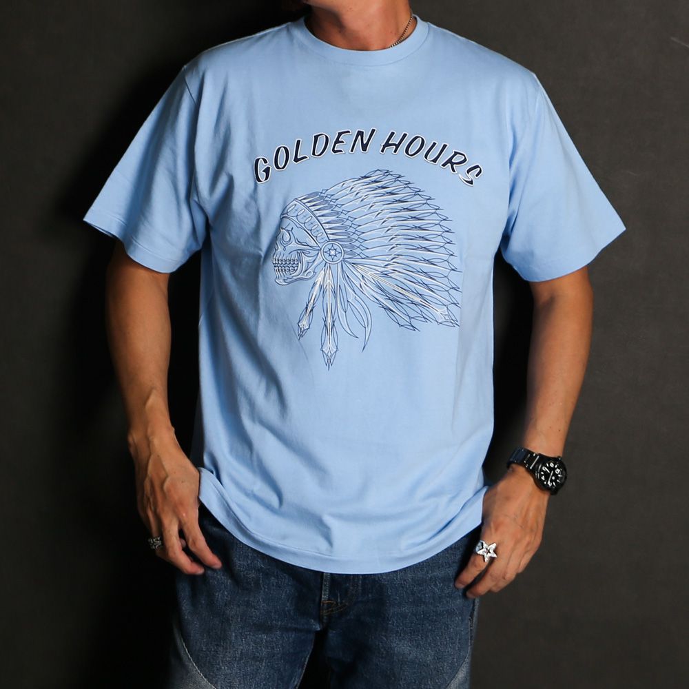 【ラスト1点-サイズS】 Komy / SD Golden Hours T - Blue / Tシャツ / TSOAJ100