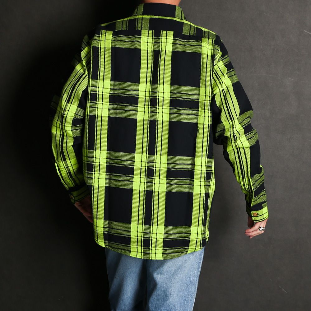× BIG MAC / SHIRT - BK CHECK / 2241-SH27-012 peg
