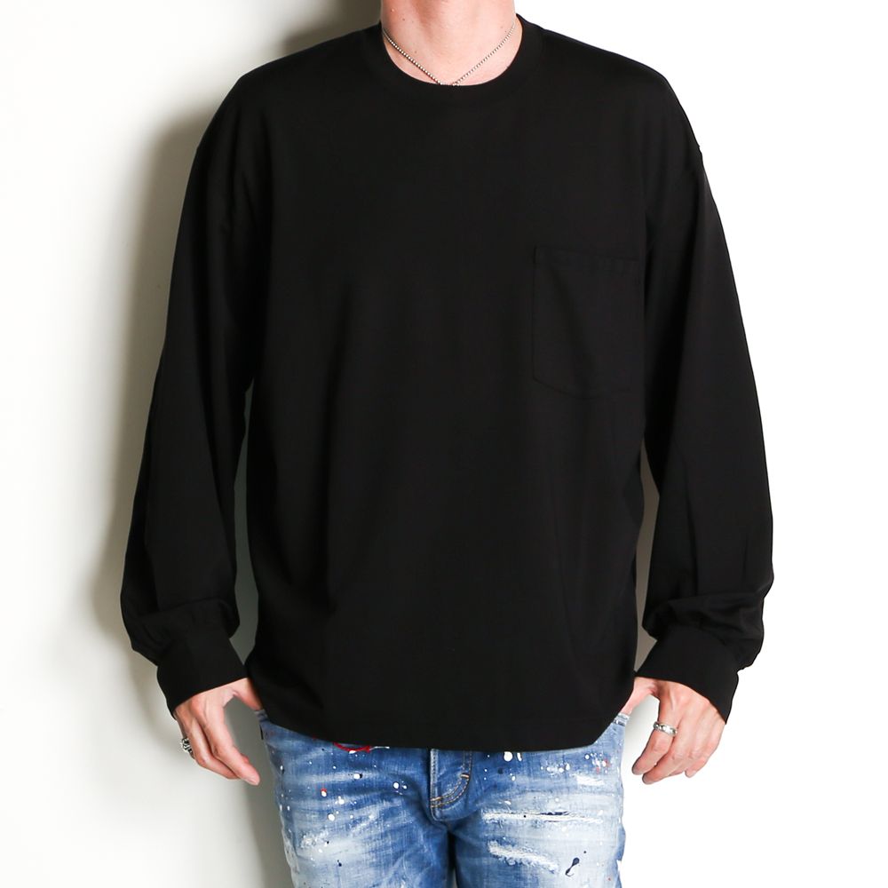 VICTIM - L/S BIG CUTSEW / ビッグサイズ ロングスリーブTシャツ / VTM-22-T-023 | chemical  conbination