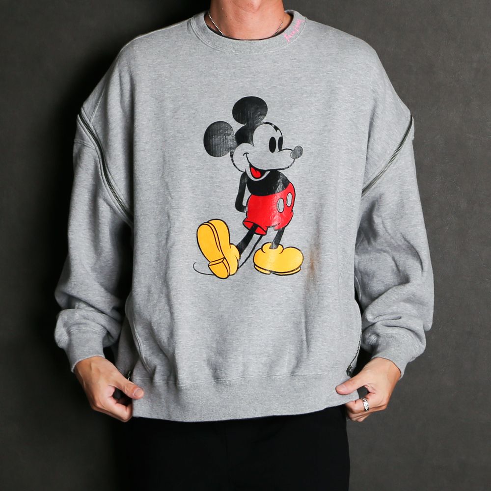 FACETASM - MICKEY ZIPPER CREWNECK / スウェット / MIMI-SW-U06