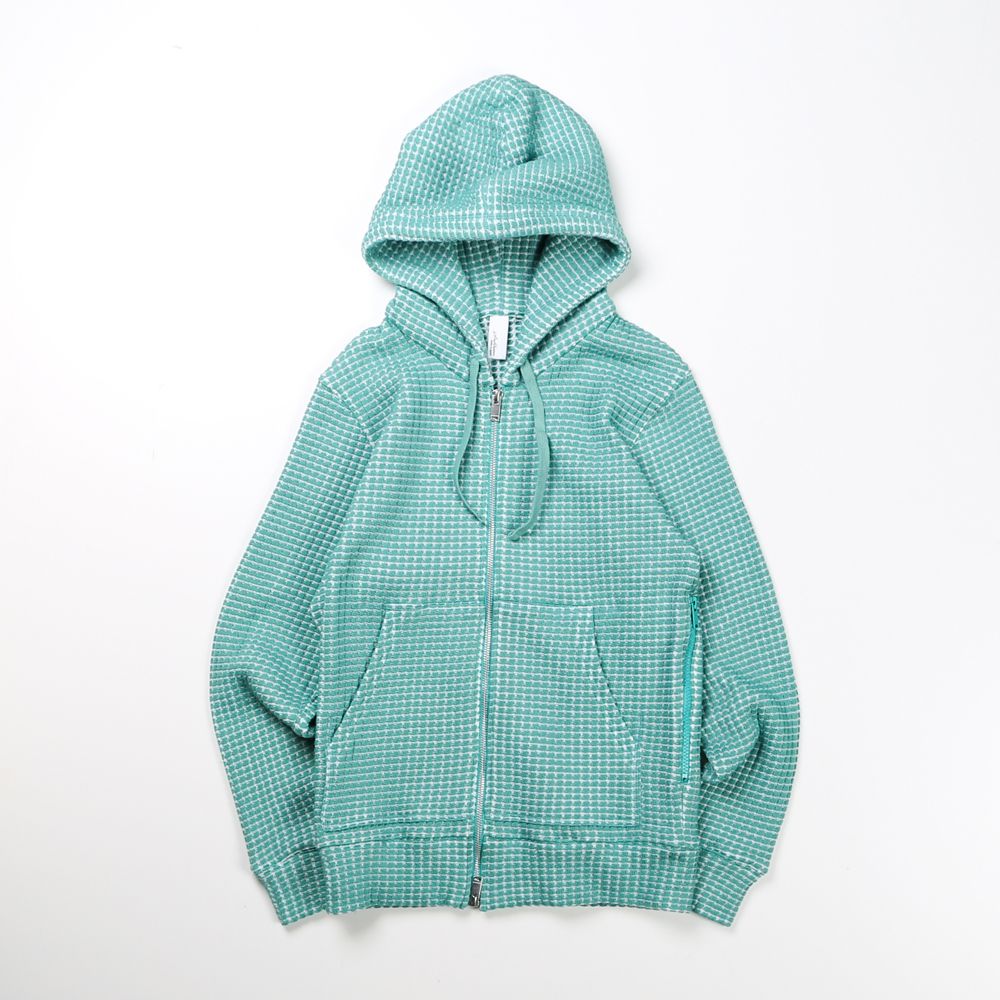 BIG WAFFLE Hoodie / ビッグワッフル ジップアップパーカー / MSEA21S0846-M