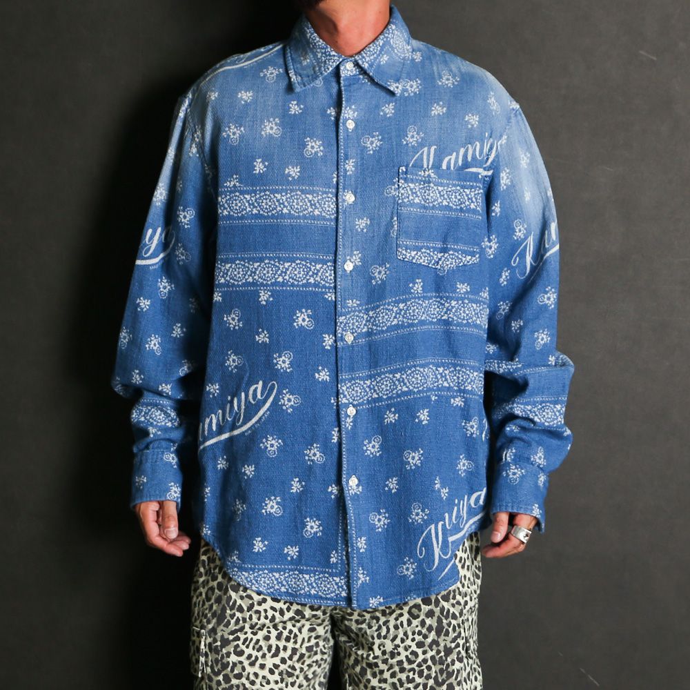 Bandana Discharge Shirt / バンダナ ディスチャージ シャツ / G16SH038