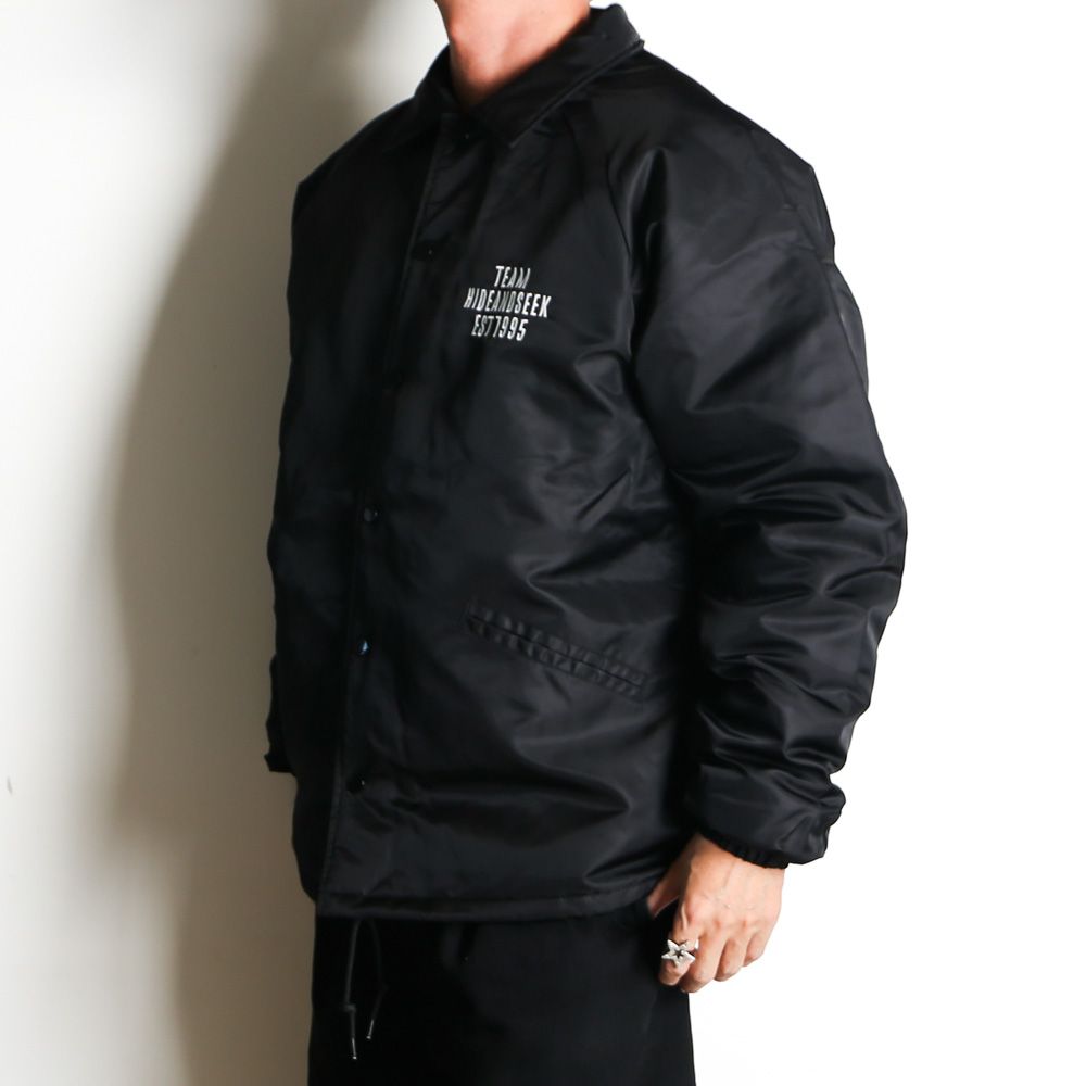 Coaches Jacket (25aw) - BLK / コーチジャケット / HJ-120125